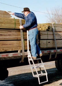 Trucker I Ladder Flatbed Trailer Fall Protection Safety