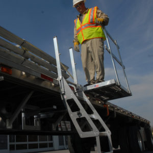4' Mobile Work Platform + Trucker I Ladder