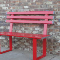 4ft Aluminum Bench