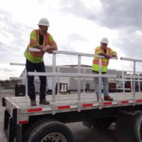 Removable Stake Pocket Rail
