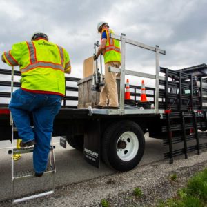 Mobile Work Platform + Trucker I Ladder