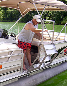 Tooner II Pontoon Ladder